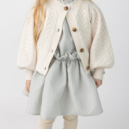 Enzoa Dress | Meisjesjurk | Misty Blue