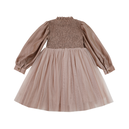 Janice Dress | Meisjesjurk | Rose Brown