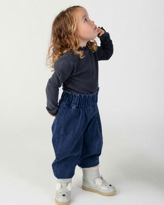 Juma Trousers | Kinderbroek | Vintage Blue