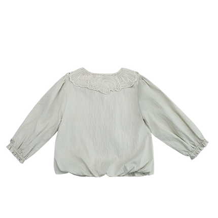Kieke Blouse | Kinderblouse | Oyster Grey