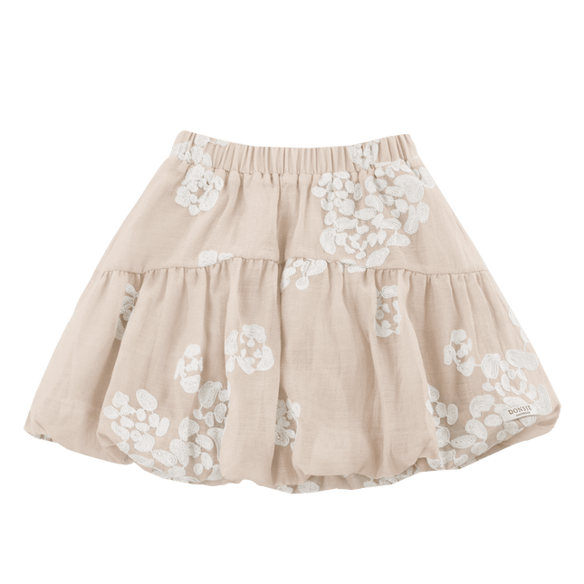 Kubwa Skirt | Meisjesrok | Soft Powder - White Blossom