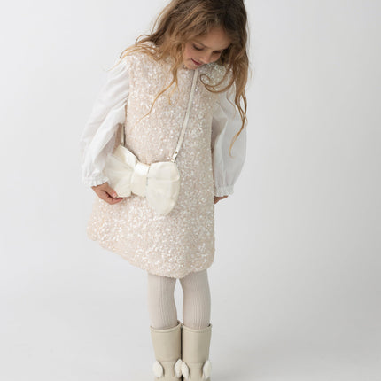 Lizonne Dress | Meisjesjurk | Misty Rose