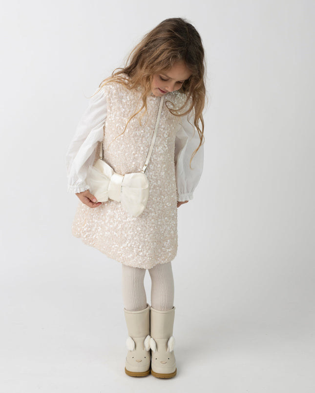 Lizonne Dress | Meisjesjurk | Misty Rose
