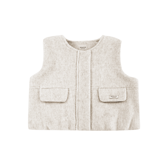 Marjolijn Gilet | Bodywarmer | Warm White
