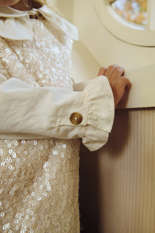 Nien Blouse | Kinderblouse | Off White