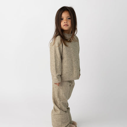 Sagee Sweater | Kindertrui | Sesame Melange