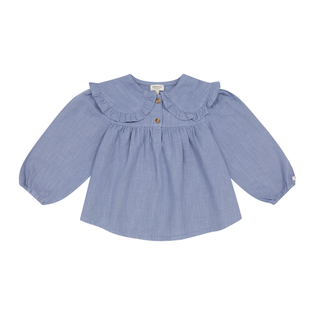 Thewa Blouse | Kinderblouse | Royal Blue