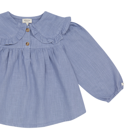 Thewa Blouse | Kinderblouse | Royal Blue