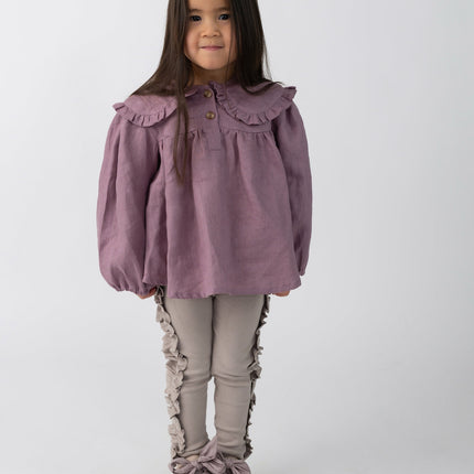 Thewa Blouse | Kinderblouse | Purple Violet