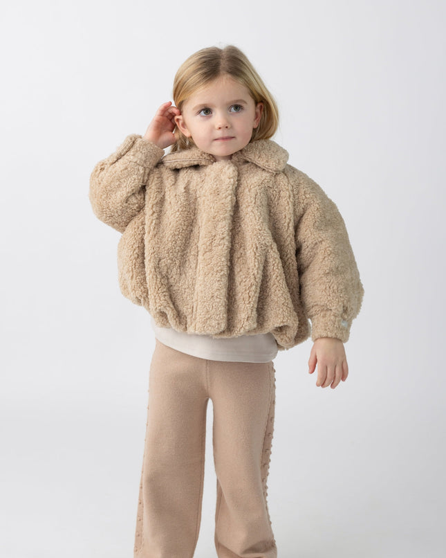 Zowie Jacket | Kinderjas | Soft Taupe