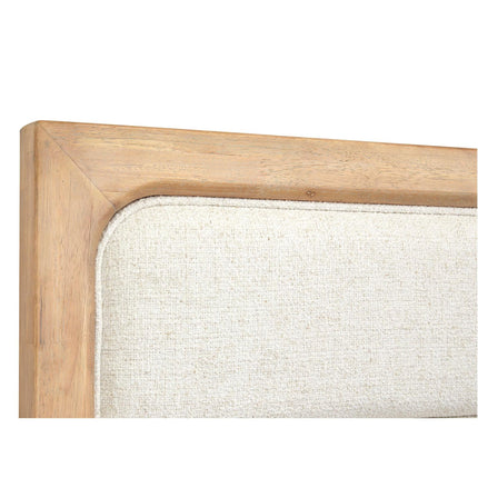 Magnussen Home Somerset Butternut Upholstered Panel Bed