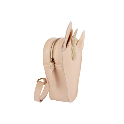 Kapi Special Backpack | Kinderrugzak | Unicorn | Light Rose Leather