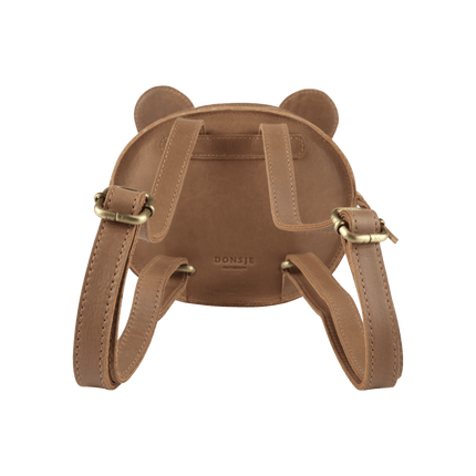 Kapi Classic Backpack | Kinderrugzak | Bear | Cognac Classic Leather