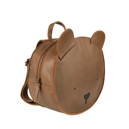 Umi Schoolbag | Schooltas | Bear | Cognac Classic Leather