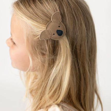 Josy Classic Hair Tie | Haarelastiek | Koala | Truffle Nubuck