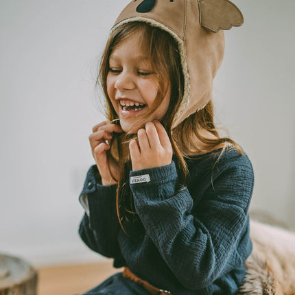 Kapi Classic Hat | Kindermuts | Koala | Truffle Nubuck