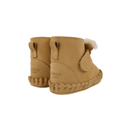 Pouty Booties | Fluffy Koala | Sand Suede
