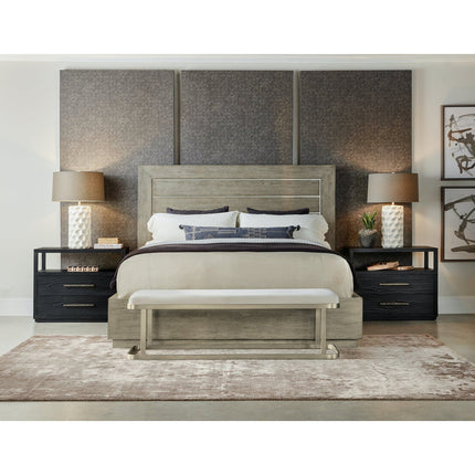 Hooker Furniture Linville Falls Mill Ridge Panel Bed