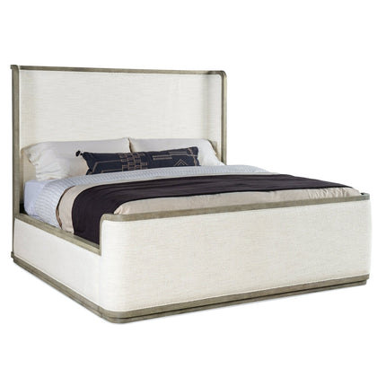 Hooker Furniture Linville Falls Boones Upholstered Shelter Bed