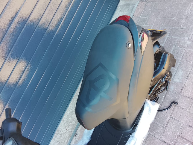 Piaggio Zip SP Zijscherm 'Achter kap' 1-Delig Mat Zwart – Kappenset / Beplatingsset