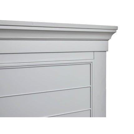 Magnussen Home Charleston Harbor Gray California King Grey Panel Bed