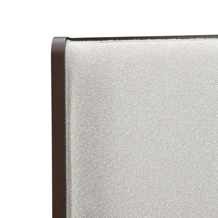 Michael Amini West Kensington Bed - Buff/Medium Espresso