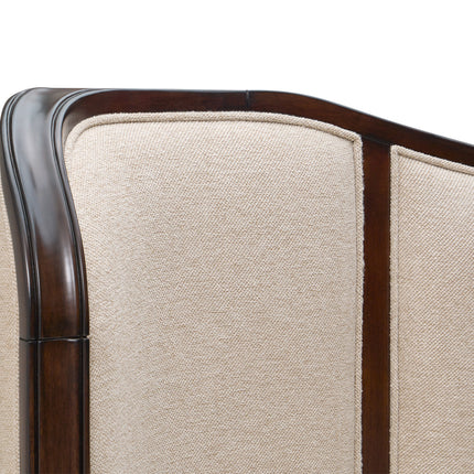 Michael Amini Camellia Field Caramel Upholstered Bed