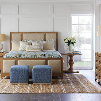 Barclay Butera Newport Crystal Cove Upholstered Panel Bed