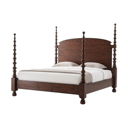 Theodore Alexander Althorp - Victory Oak Naseby Bed - King