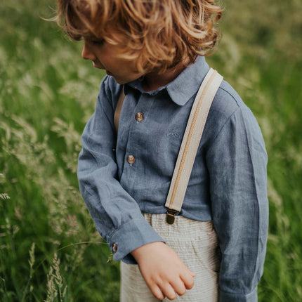 Leom Linen Shirt | Dark Spruce