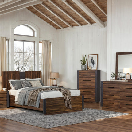 Magnussen Home Jensen Tavern Brown Panel Bed