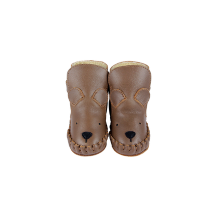 Kapi Classic Booties | Bear | Cognac Classic Leather