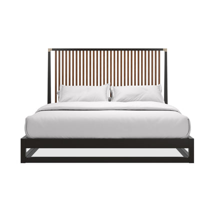 Caracole Pinstripe Slatted Bed