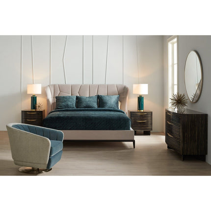 Caracole Edge Vector Upholstery Bed