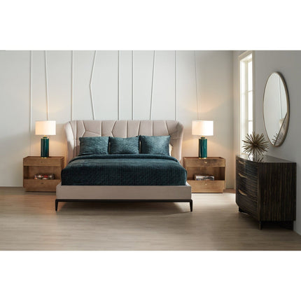 Caracole Edge Vector Upholstery Bed