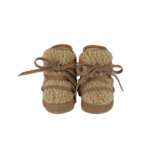 Cassi Booties | Truffle Nubuck