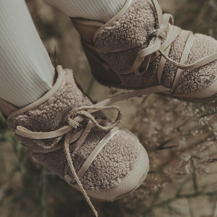 Cassi Booties | Lilac Nubuck