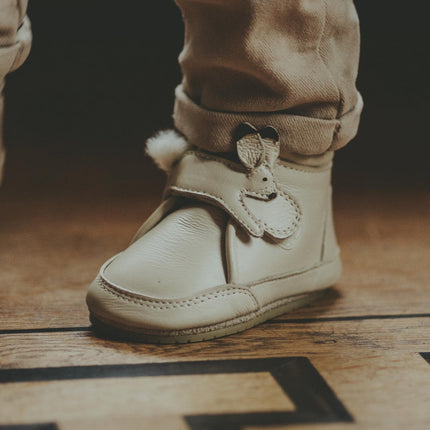 Plou | Arctic Hare | Cream Leather