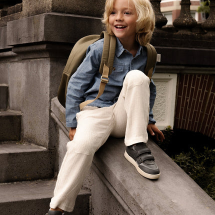 Senne Trousers | Warm White Melange