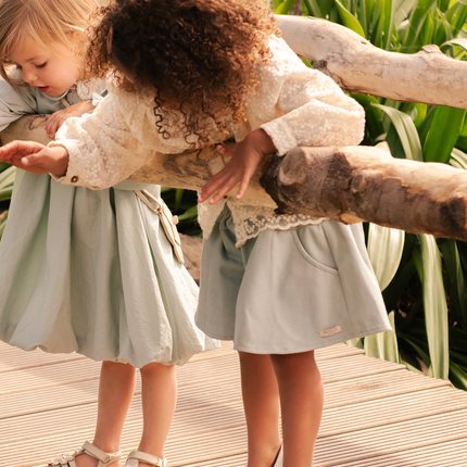 Mazena Shorts | Kindershort | Foggy Blue