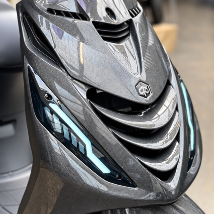 Piaggio Zip SP Verkleidungsset 5-teilig Psychedelic Sparkle Dunkelgrau – Verkleidungsset / Verkleidungssatz