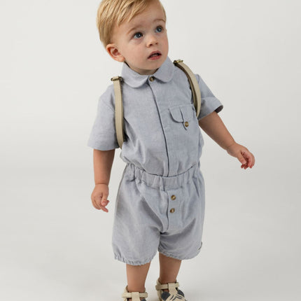Olean Bloomers | Ice Blue Melange