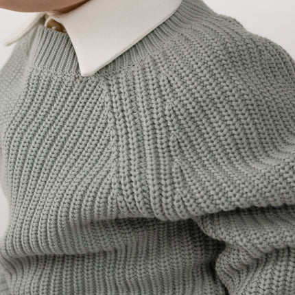 Jade Sweater | Frosted Green