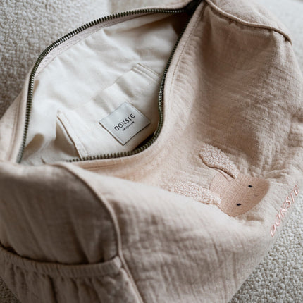 Tebbe Washbag Fluffy Bunny Vintage Rose | Toilettas