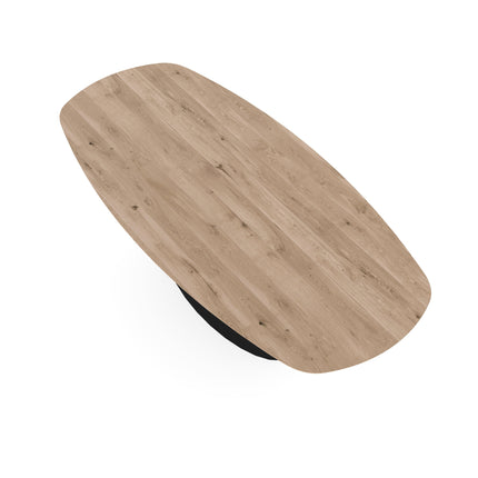 Eichen-Esstisch Natur - Dänisch oval - Sjors Schwarz
