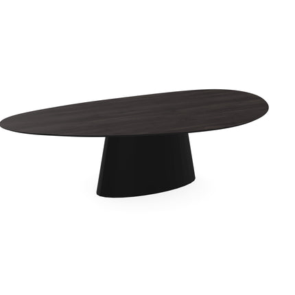 Eichentisch Black Smoke Intens - Kiesel-B - Sjors Schwarz