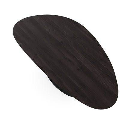 Eichentisch Black Smoke Intens - Kiesel-B - Sjors Schwarz