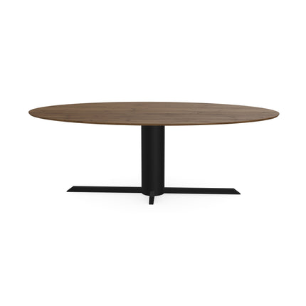 Massiver Eichen-Esstisch Toscane 2x - Oval - Ilona Schwarz