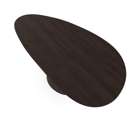 Massiver Eichentisch Walnut Brown 2x - Kiesel A - Sjors Walnut Brown 2x