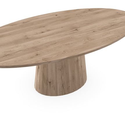 Massiver Eichentisch Natur - Oval - Sjors Natur